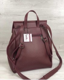 Рюкзак «Фаби» женский бордовый