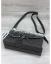 Клатч «Этель» серый