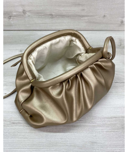 Сумка жіноча Bottega золота