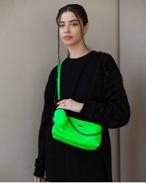Жіноча сумка «Лойс» зелена