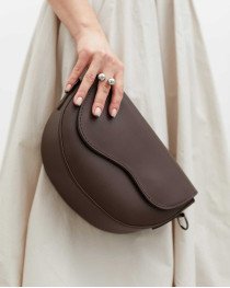Стильна жіноча сумочка «Джейн» шоколадна