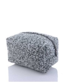 Женская косметичка «Альда» серая 