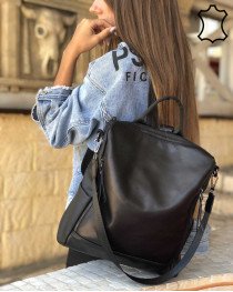 Сумка рюкзак «Taus» чорний