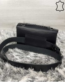 Сумка жіноча «Leya» з чорним серцем 