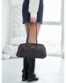 Шкіряна жіноча сумка «Alexa» шоколадна