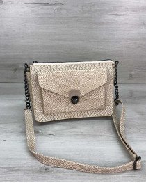 Cумка женская «Rika» бежевая