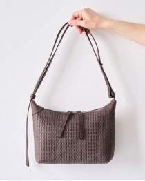 Сумка женская «Gia» оптом, кожаная шоколадная