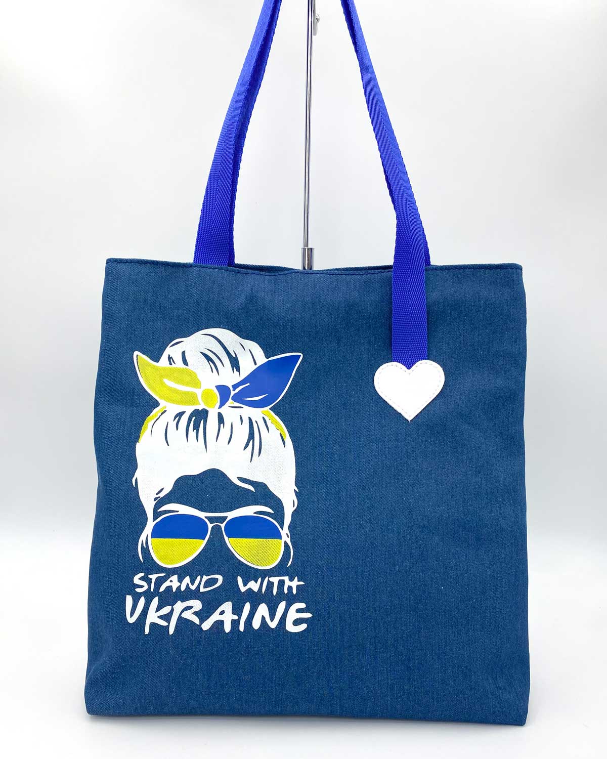 Патріотичка жіноча джинсова сумка